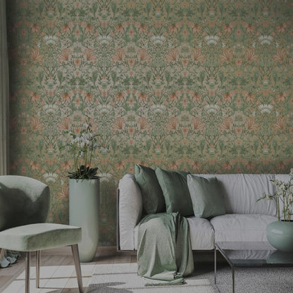 Emiliana Vintage Floral Wallpaper