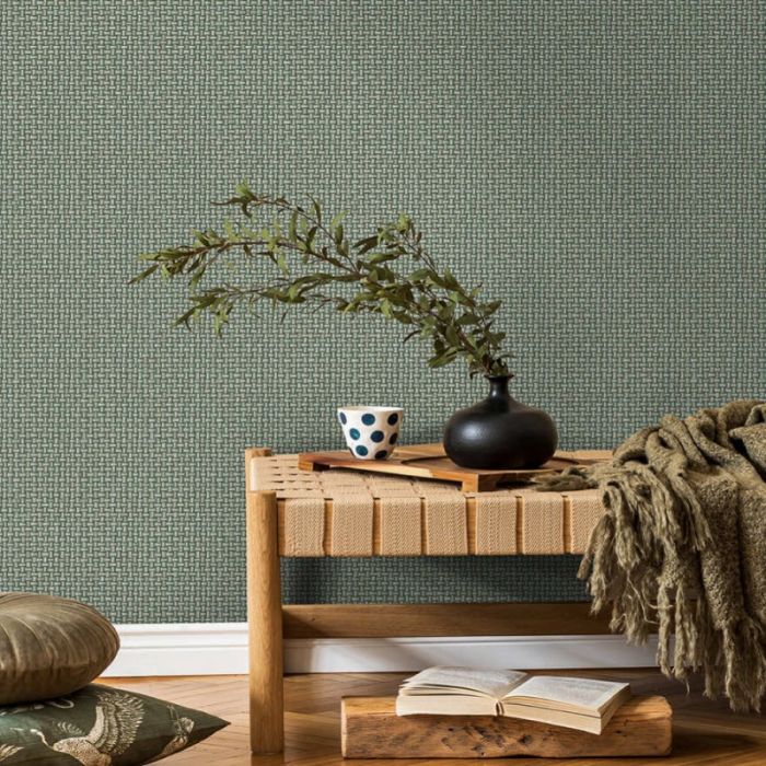 Biderbost Woven Effect Wallpaper