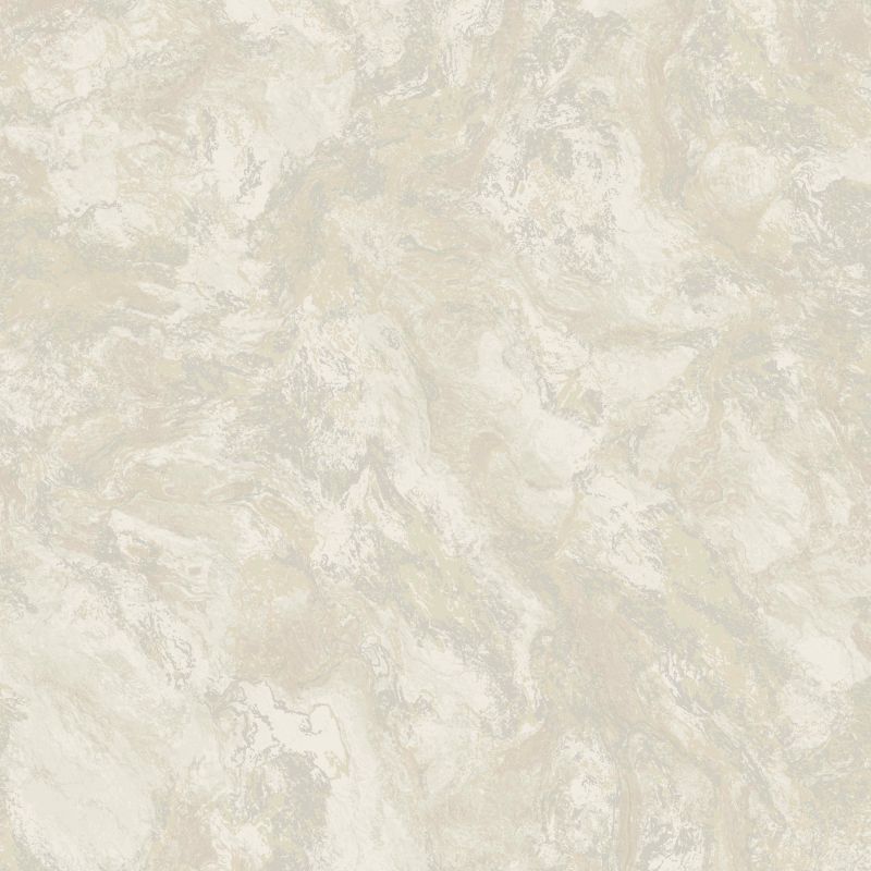 Calacatta Marble Bead  Metallic Wallpaper