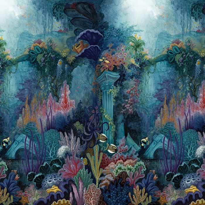 Abyss Underwater Kingdom Mural