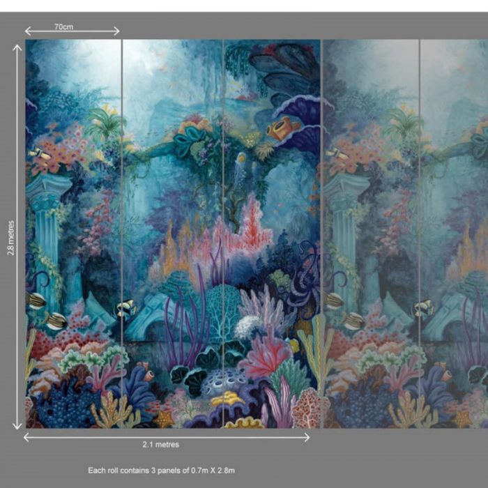 Abyss Underwater Kingdom Mural