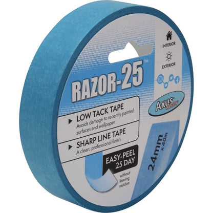 Axus Razor-25 Low Tack Masking Tape