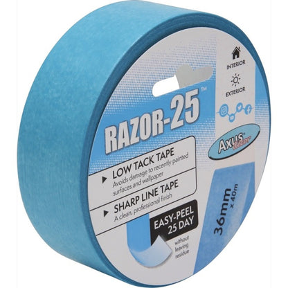 Axus Razor-25 Low Tack Masking Tape