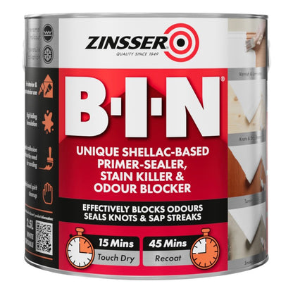 Zinsser BIN Interior & Spot Exterior Primer