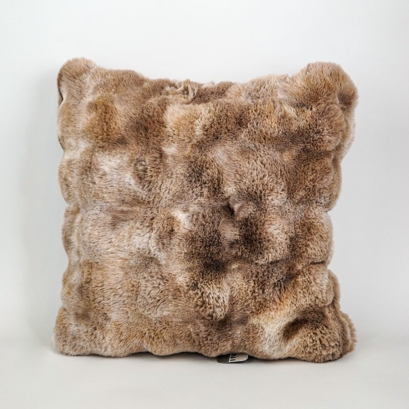 Malini Bermondsey Luxury Faux Fur Texture Cushion