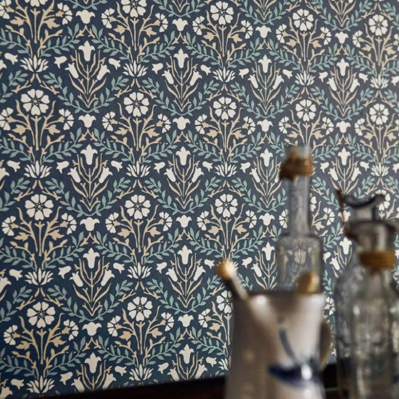 Morris & Co Bellflowers Wallpaper