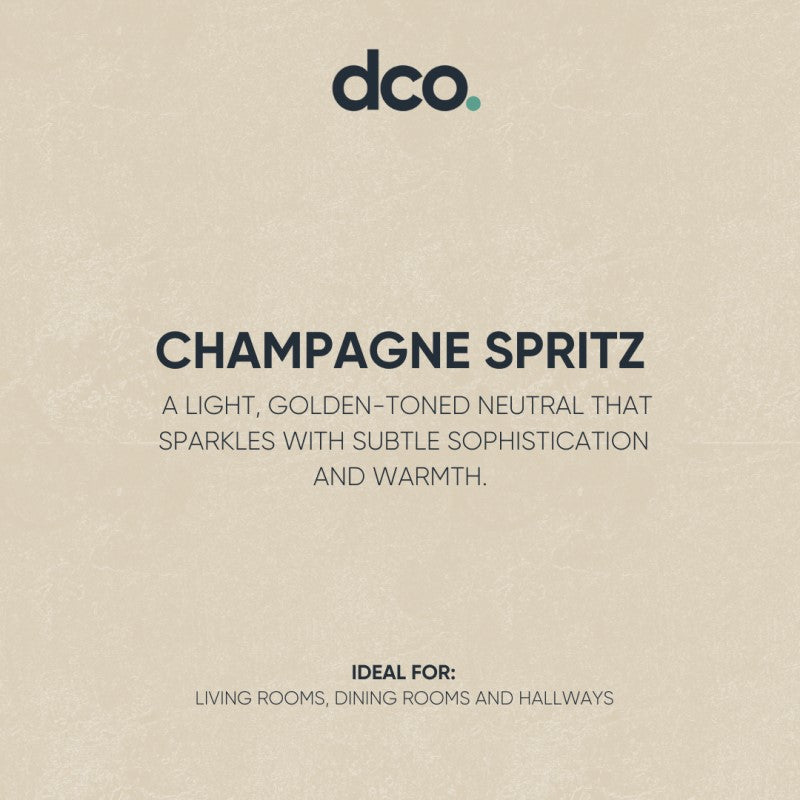 DCO Colour of the Year 2025 - Champagne Spritz