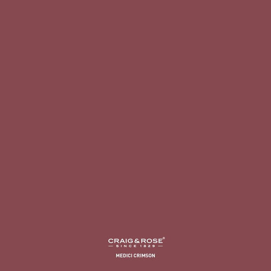 Craig & Rose 1829 Vintage Collection - Colour Patch - Medici Crimson