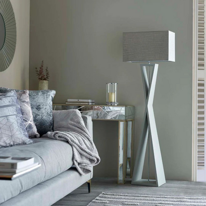 Pagazzi Kaden Floor Lamp Grey