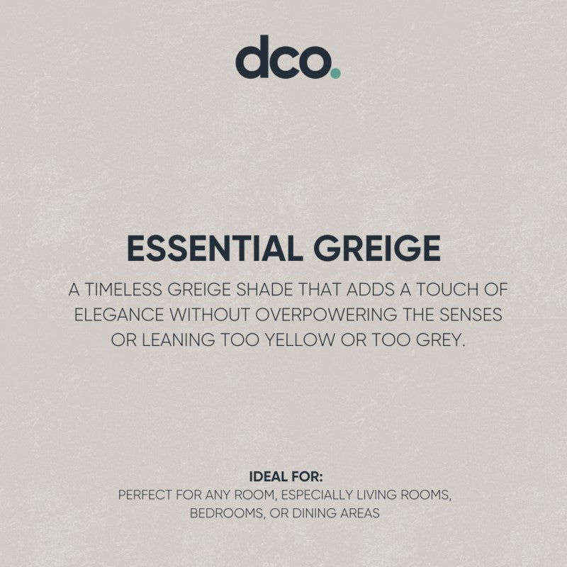 DCO Colour of the Year 2025 - Essential Greige