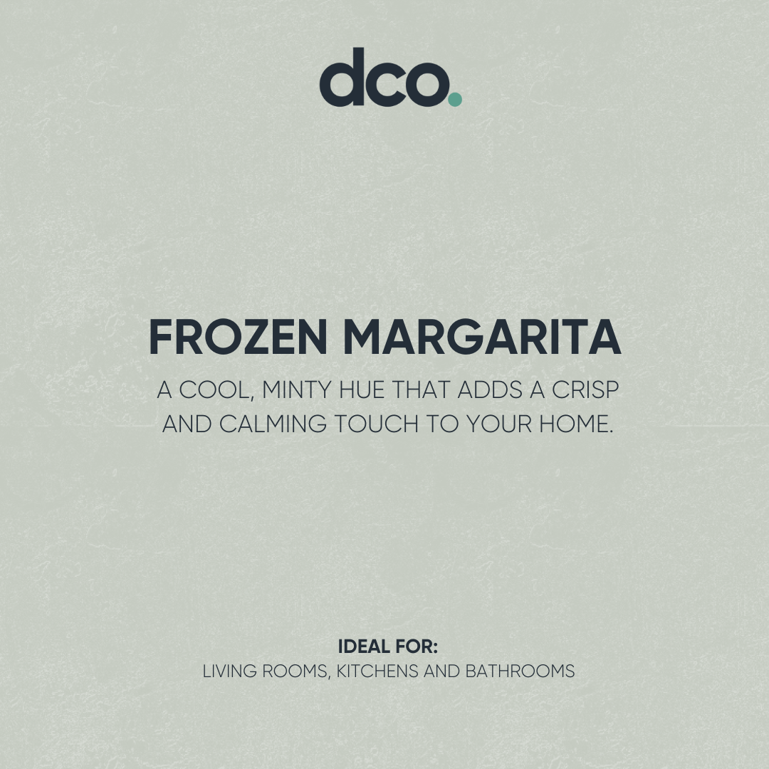 DCO Colour of the Year 2025 - Frozen Margarita