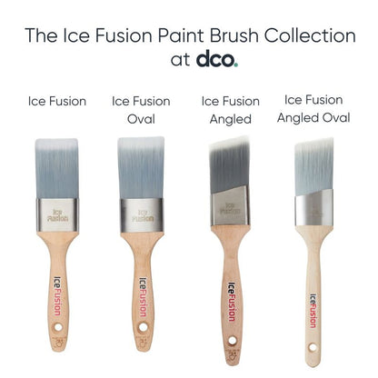 ProDec Ice Fusion Angled Oval Paint Brush