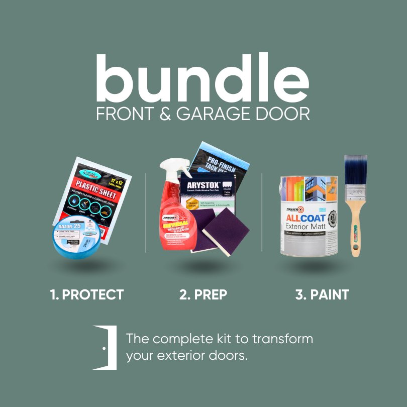 Front Door and Garage Door Paint Bundle