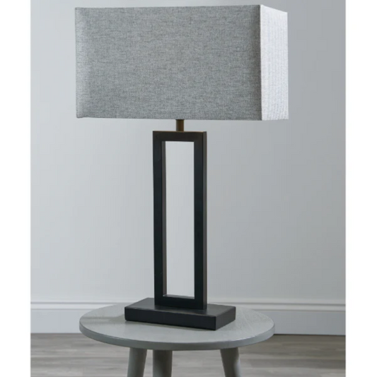 Pagazzi Walsten Grey/Black Table Lamp