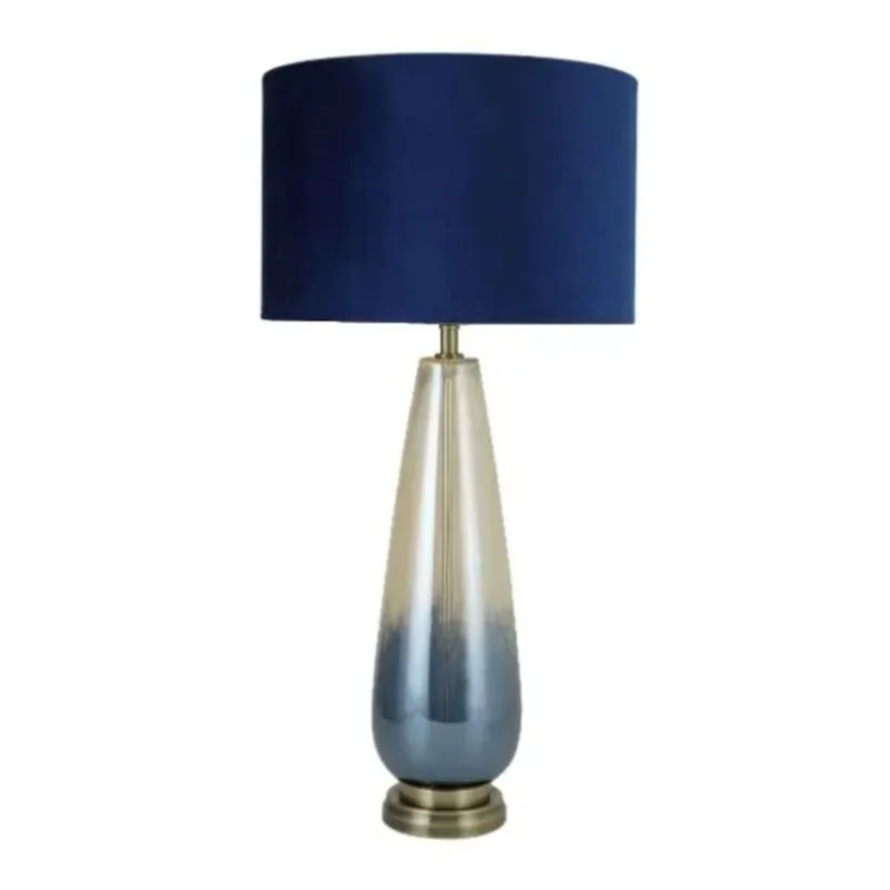 Pagazzi Elena Blue Glass Table Lamp