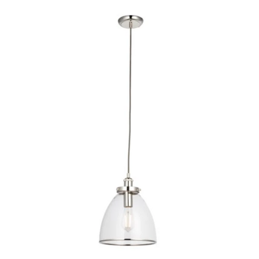 Pagazzi Brunswick  Polished Nickel Ceiling Pendant