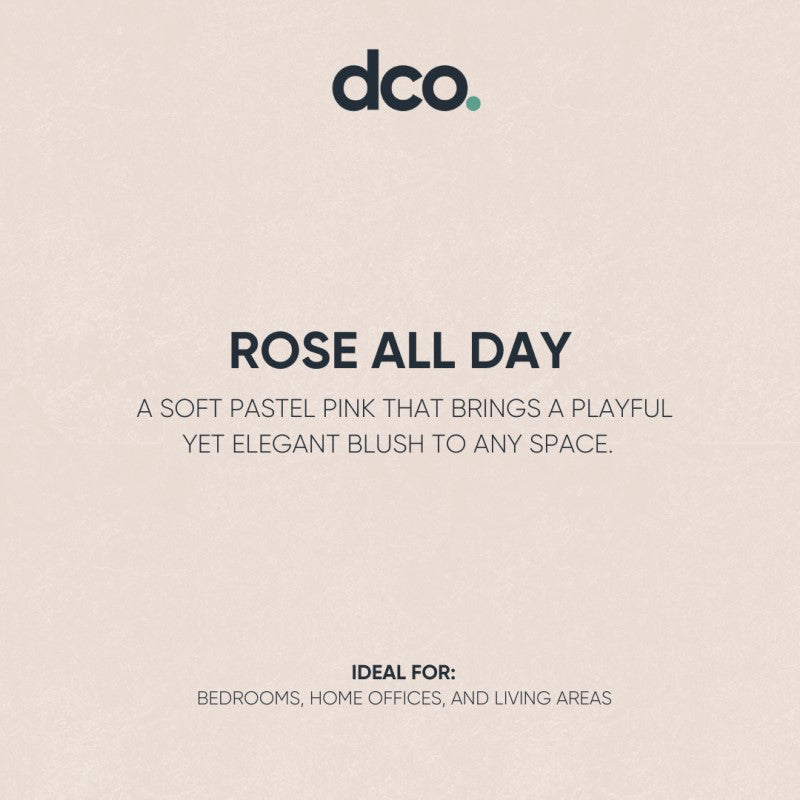 DCO Colour of the Year 2025 - Rose All Day