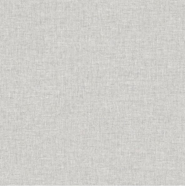 Linen Texture Wallpaper Light Grey Sample