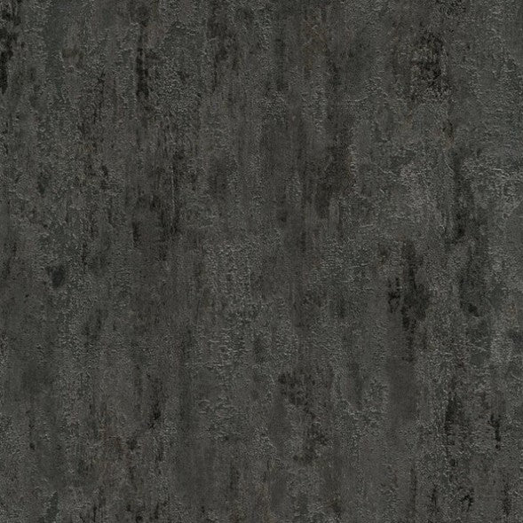 Havanna Industrial Texture Metallic Wallpaper Charcoal Sample