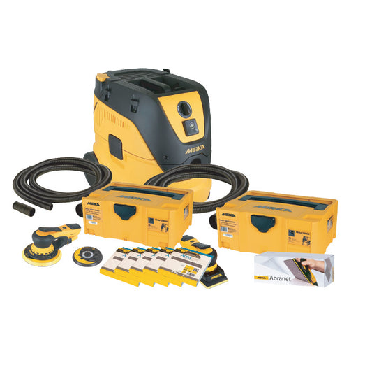 Ultimate Mirka Sander and Dust Extractor Bundle