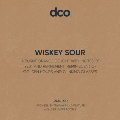 DCO Colour of the Year 2025 - Whiskey Sour