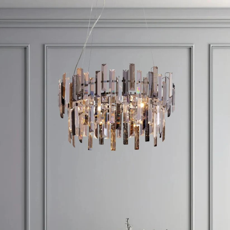 Pagazzi Onega 3 Light Ceiling Light Champagne