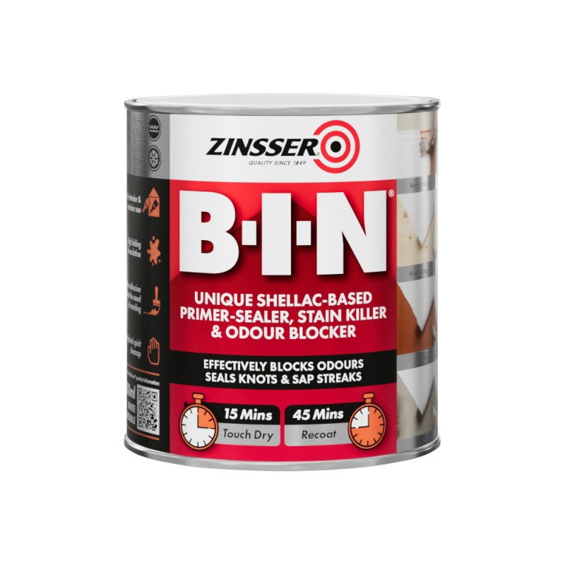 Zinsser B-I-N Interior & Spot Exterior Primer