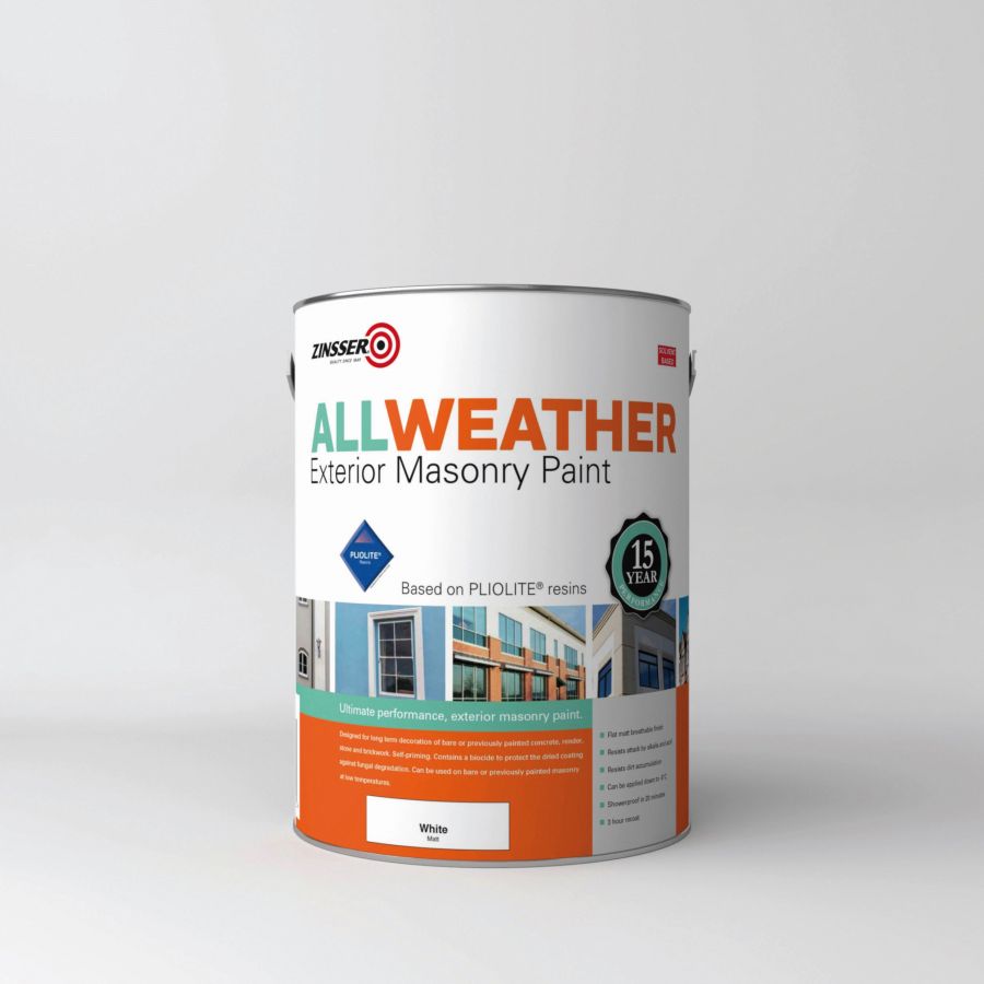 Zinsser AllWeather Exterior Masonry Paint - Colour Match