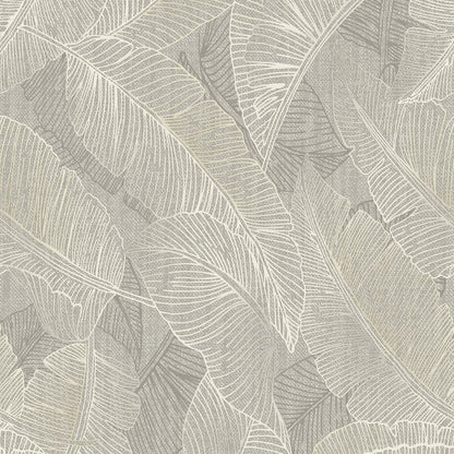 Anaya Textured Leaf Wallpaper