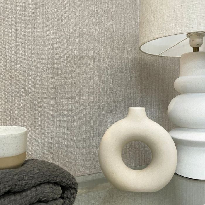 Anaya Linen Textured Wallpaper