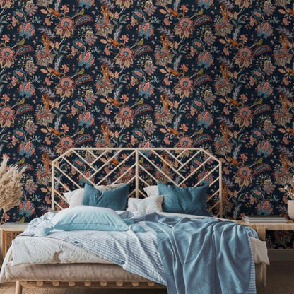 Animal Jacobean Wallpaper