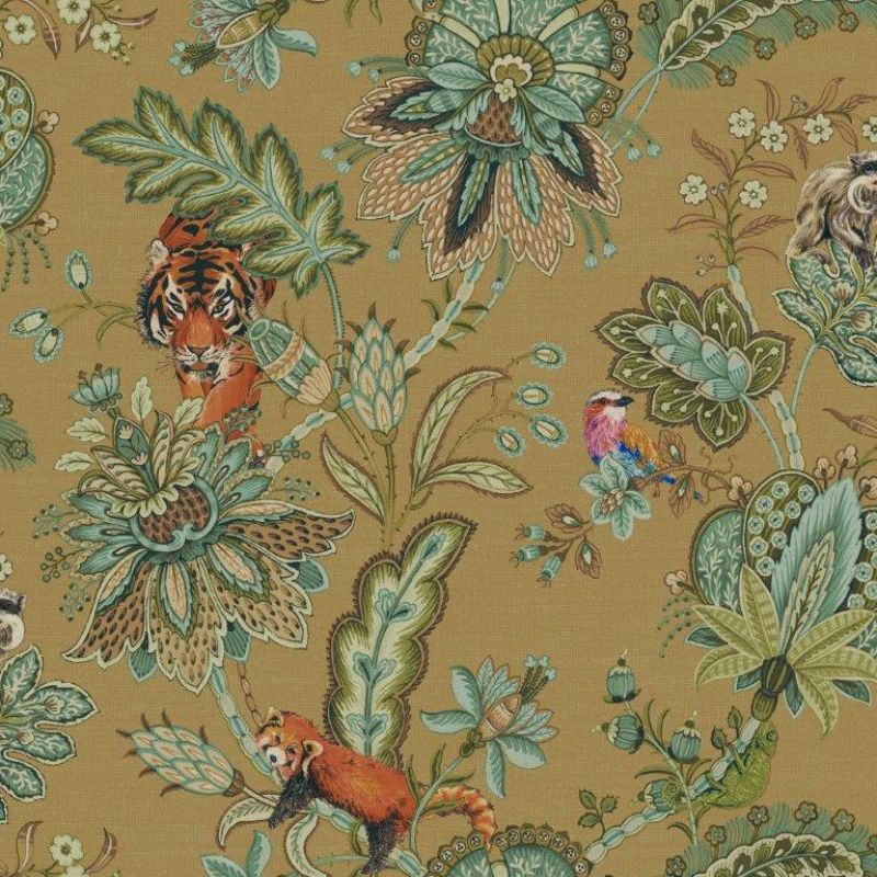 Animal Jacobean Wallpaper