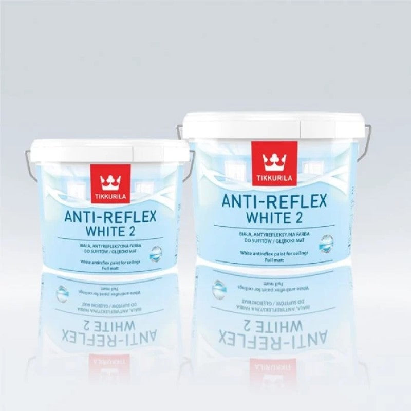 Tikkurila Anti Reflex 2 Matt - Tinted Colours (Light Colours Only)