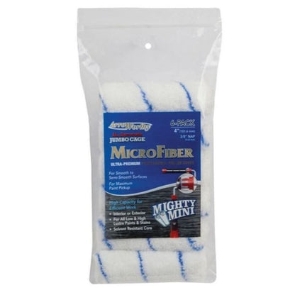 Arroworthy Microfiber Jumbo Roller Sleeves - 6 Pack