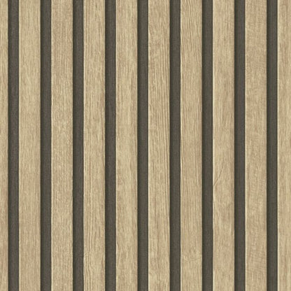 Wooden Slat 3D Wallpaper