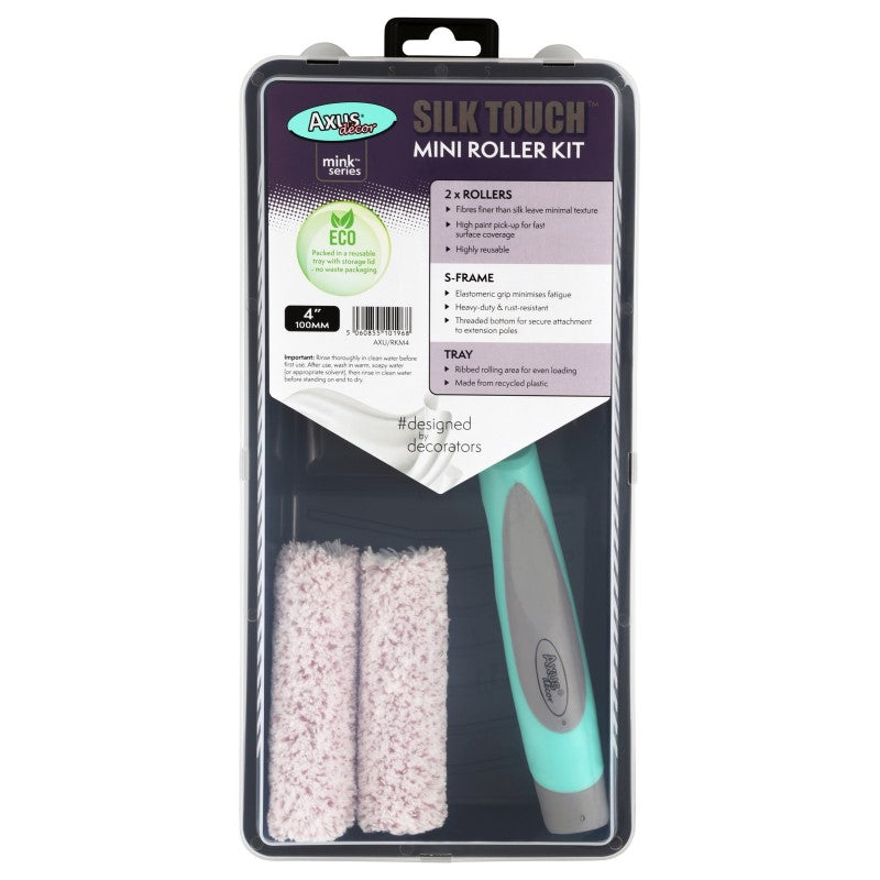 Axus Silk Touch 4" Mini Roller Kit