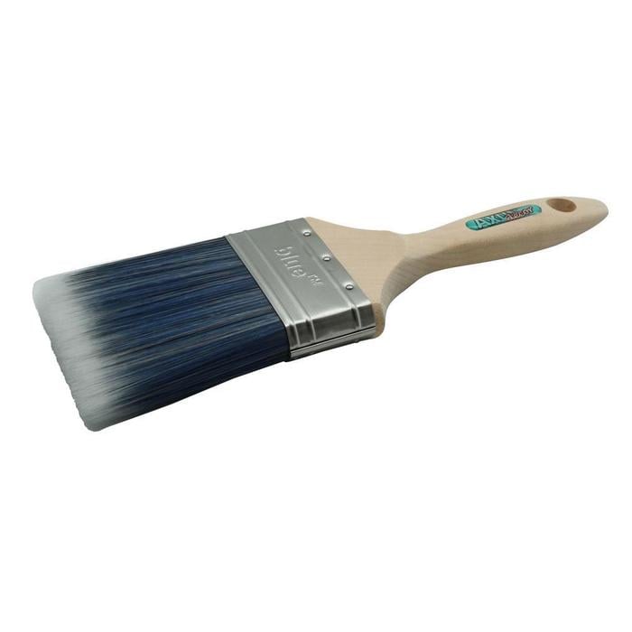 Axus Blue Pro Brush Synthetic Bristle Pack of 4