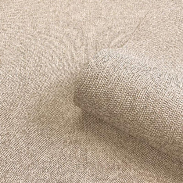 Ciara Natural Textured Soft Beige Wallpaper Sample