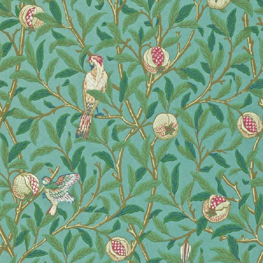 Morris & Co Bird & Pomegranate Wallpaper