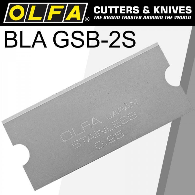 Olfa Stainless Steel Blade for GSR-2 (Pack of 6)