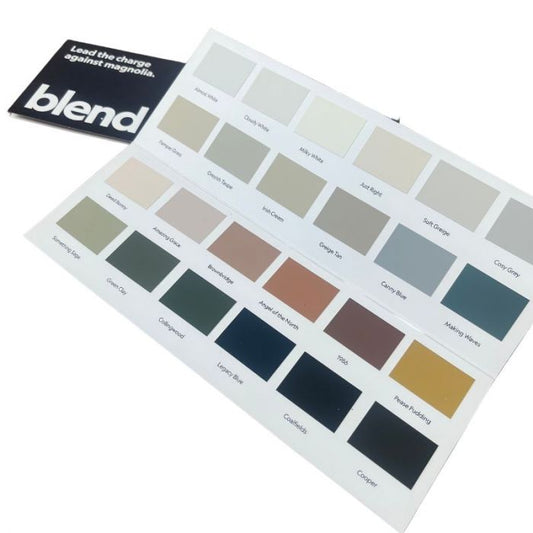 Blend Colour Chart