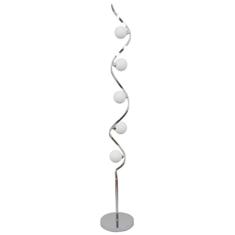 Pagazzi Bombo Floor Lamp - Polished Chrome