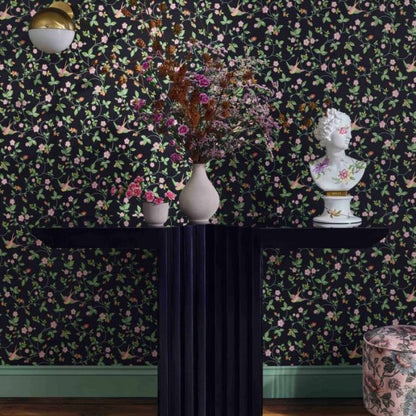 Clarke & Clarke Wild Strawberry Wallpaper