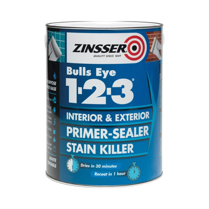 Zinsser Bullseye 123 Primer - Designer Colour Match Paint - NTB47 1L