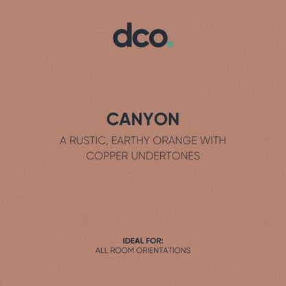 DCO Colour of the Year 2022 - Canyon