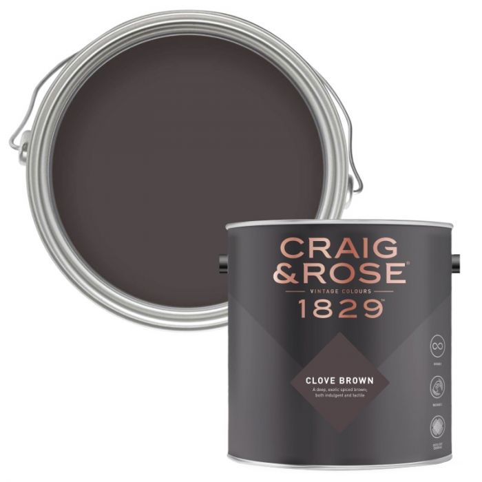 Craig & Rose 1829 Paint - Clove Brown