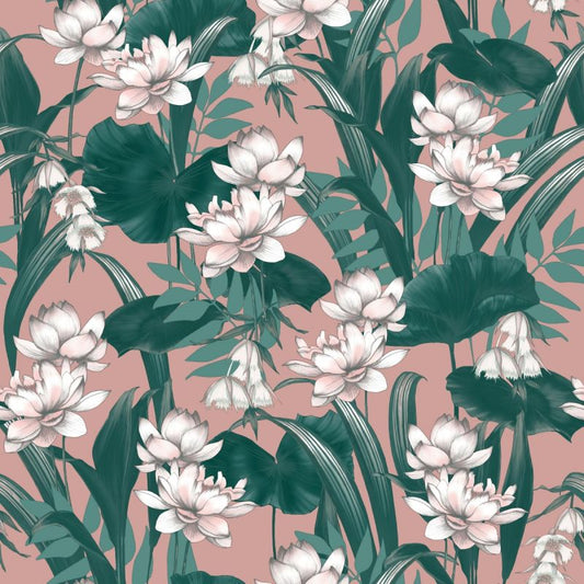 Accessorize Celeste Wallpaper Blush/Green