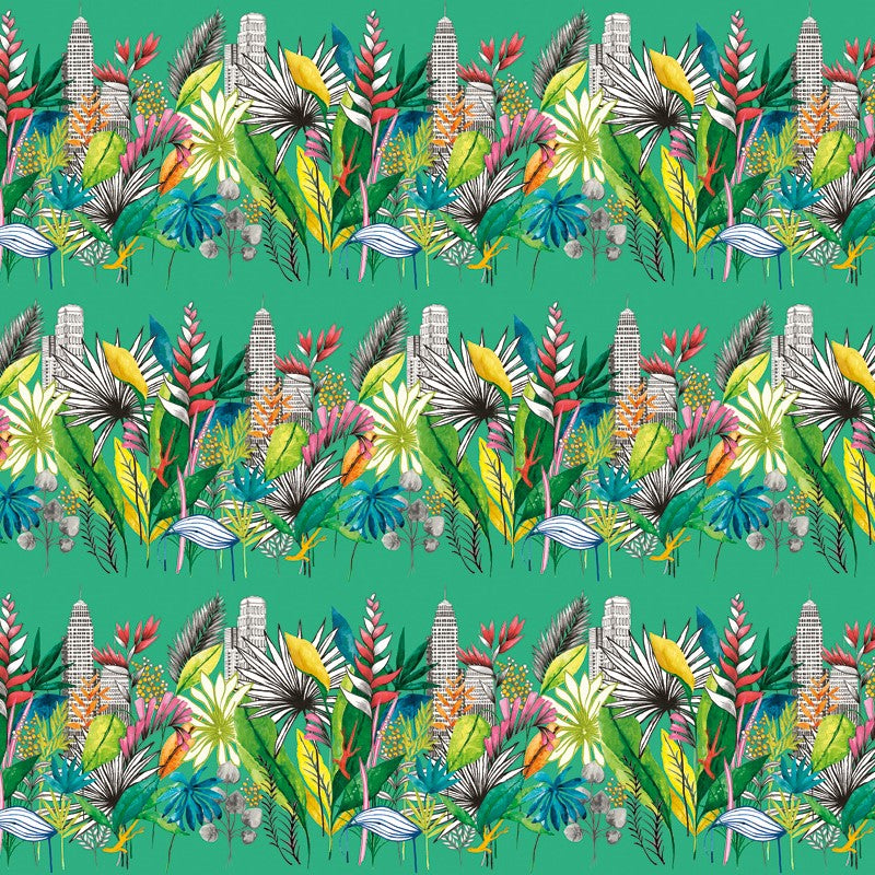 Ohpopsi Urban Tropic Wallpaper