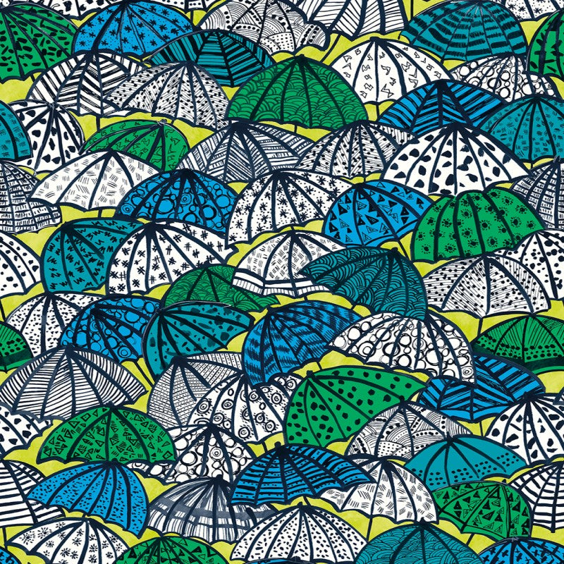 Ohpopsi Jolly Brollies Wallpaper