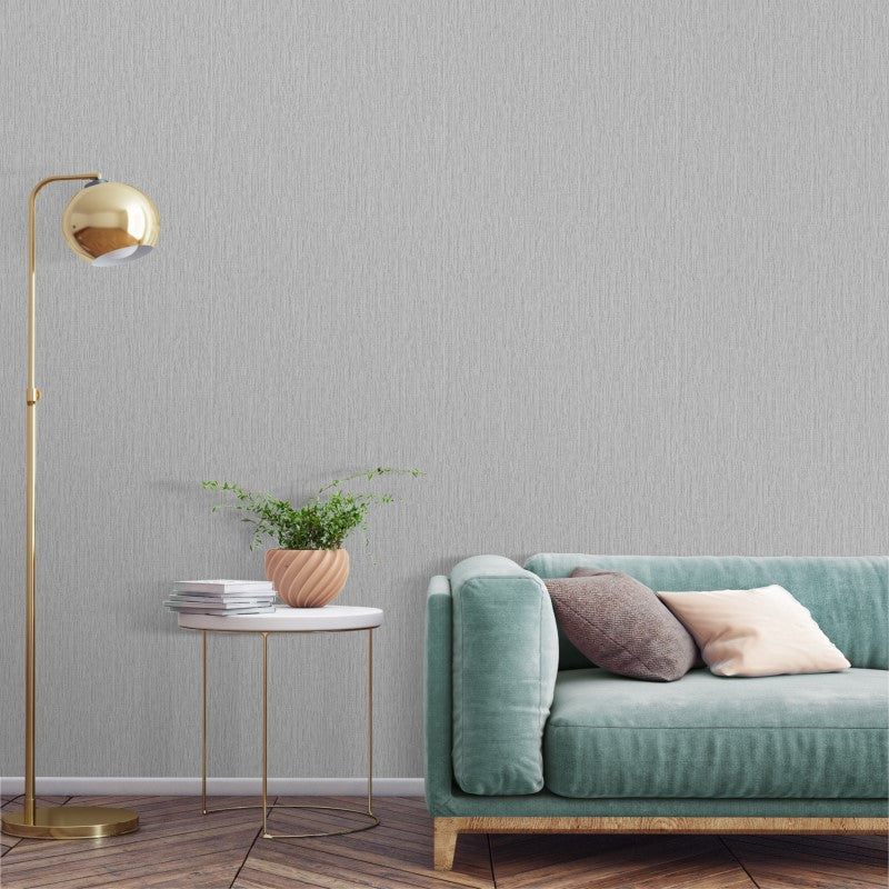 Chambray Plain Textured Wallpaper